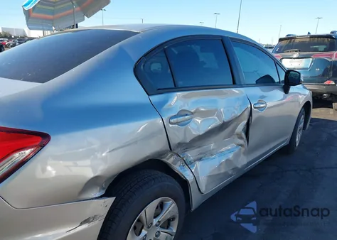 2013 Honda Civic Lx z USA, uszkodzony, nr VIN 19XFB2F54DE216191